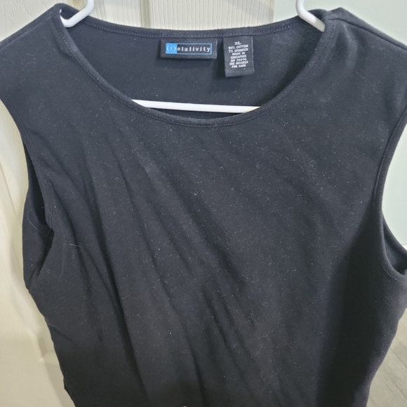 Relativity Tops - Relativity Women's Classic Black Tank Top